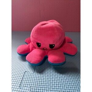 Tee Turtle Reversible Octopus Plushie Design Plush Blue/Pink Show Your Mood